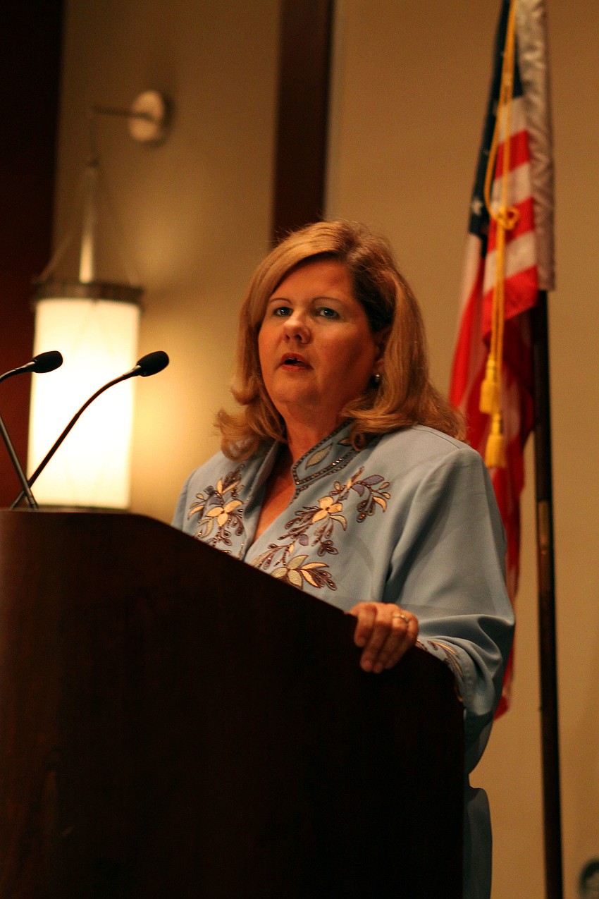 Guest speaker Anna Rodriguez