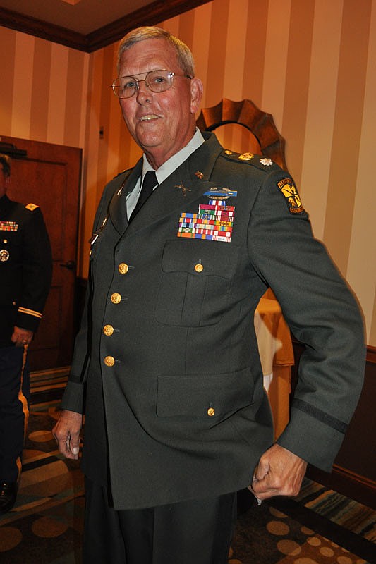 Ltc. Bob Lewis of Lakewood Ranch High Schoolâ€™s ROTC program made sure to attend.