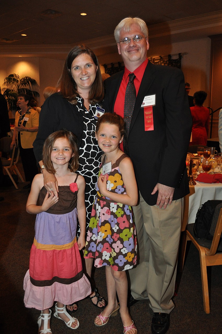 Lexi, Jennifer, Jeffrey and Madison Kahler