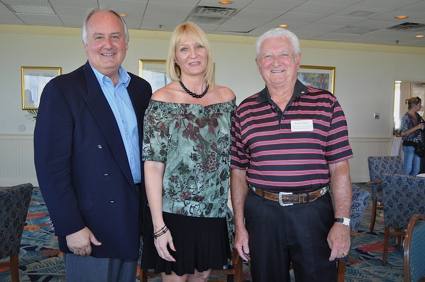 Tom Aposporos, Dawn Mims and Kenny Barr