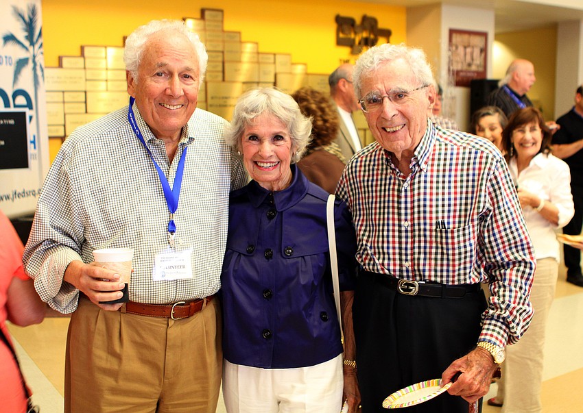 Alan Bandler with Lois and Bill Cohodas
