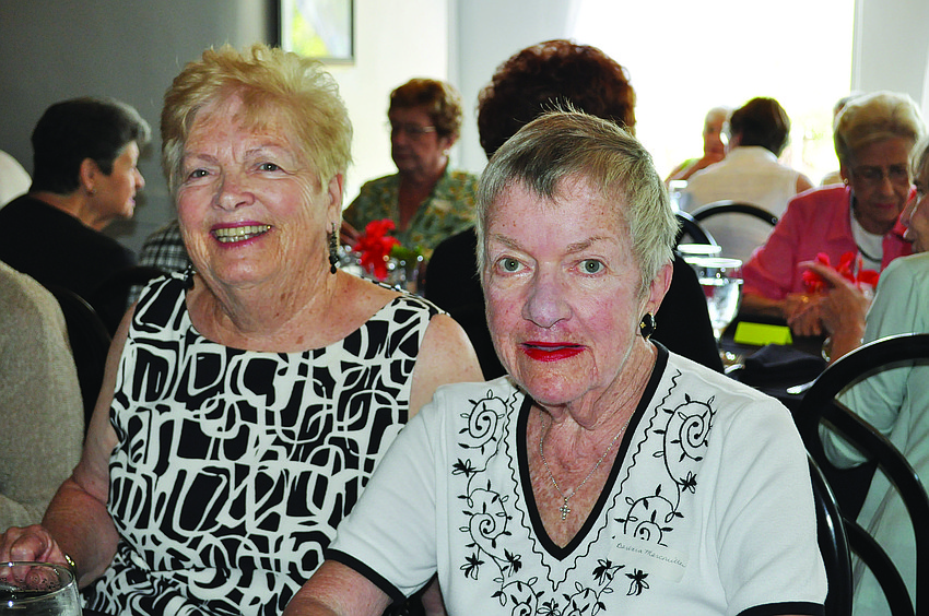 Grethe Bruckner and Barb Marcoulier