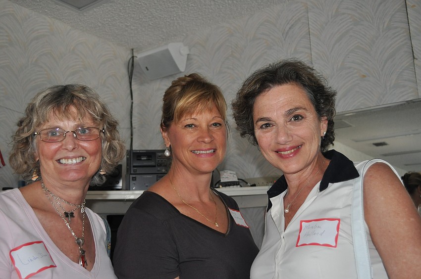 Linda Dias, Laurie Shuttleworth and Mirabai Holland