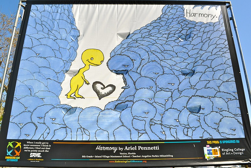 This piece is Ariel Pennetti's take on harmony.