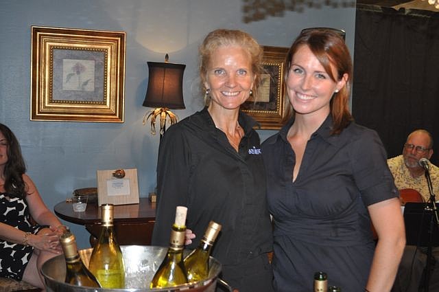 Janet Chamberlain and Kristen Bucci, both of the Lazy Lobster Longboat Key