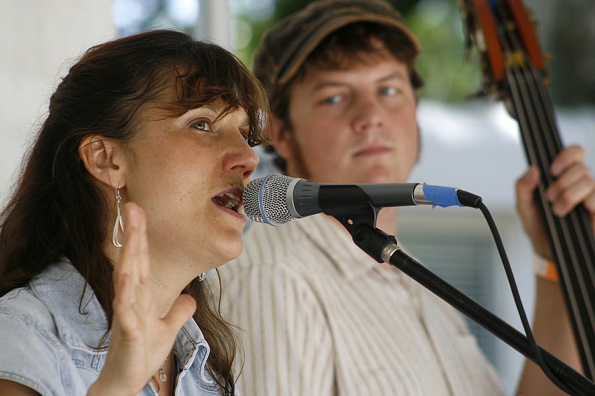 Tanya Radtke performed on vocals and acoustic guitar.