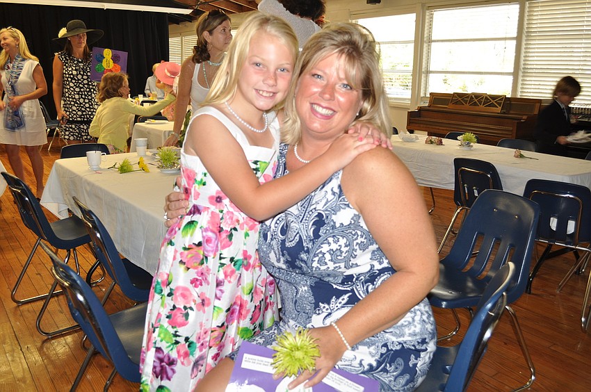 Savannah and Elaine Barron