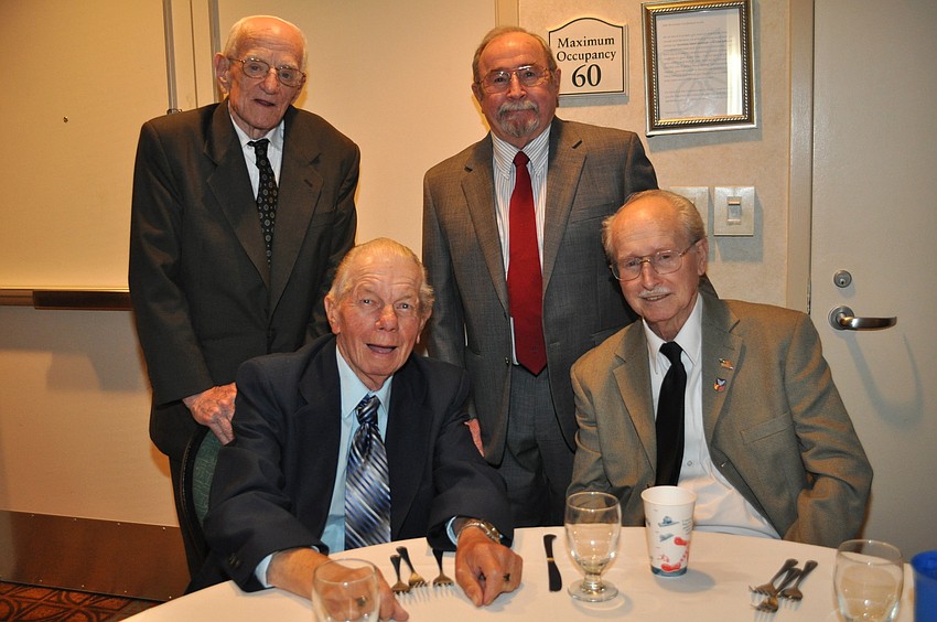 Ralph Torstrom, Glen Jensen, Al Pristash and Ed Letostak