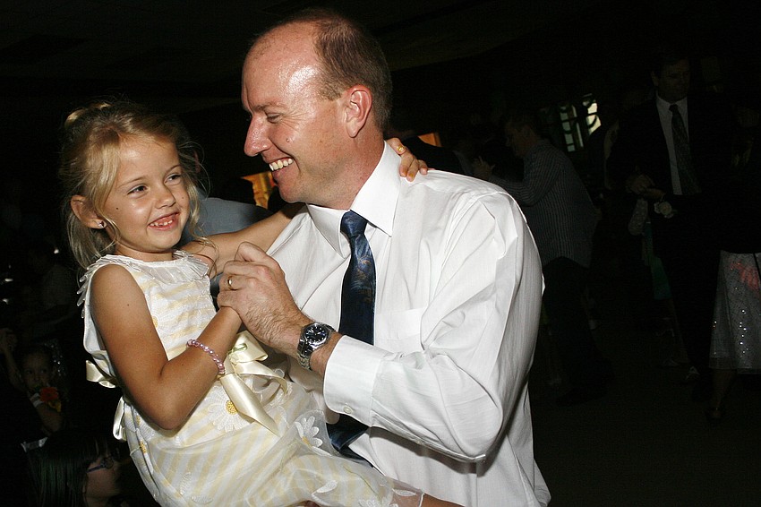 Tamlyn Leatt was completely swept off her feet by her dad, Mark.