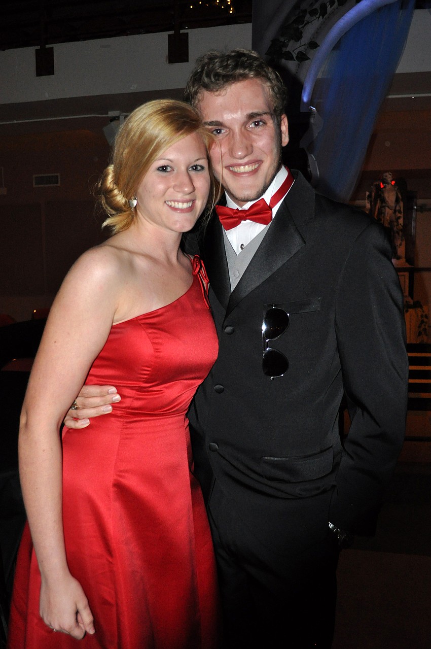 Emily Melchior brought University of Central Florida student Allick Jordensen as her date.