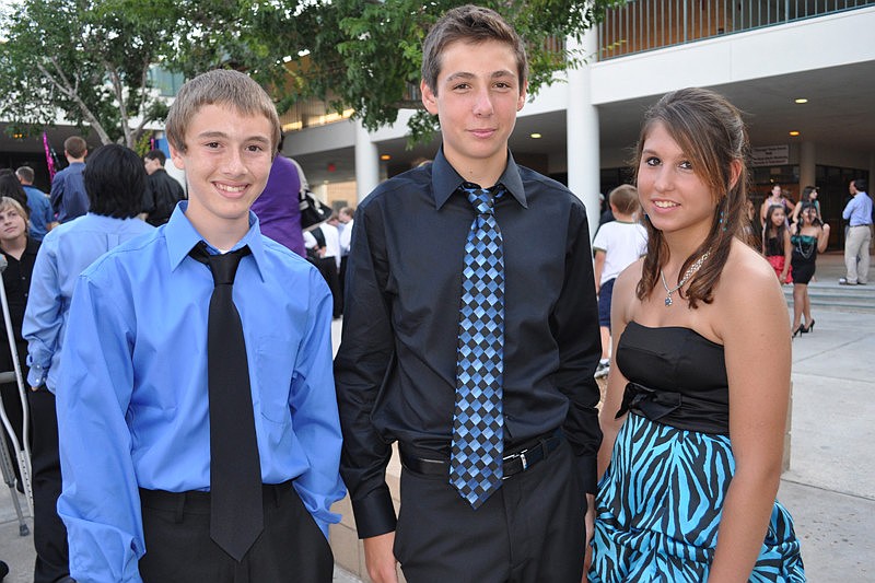 Chaz Feder with Tucker Fuiks and Jessica Thompson