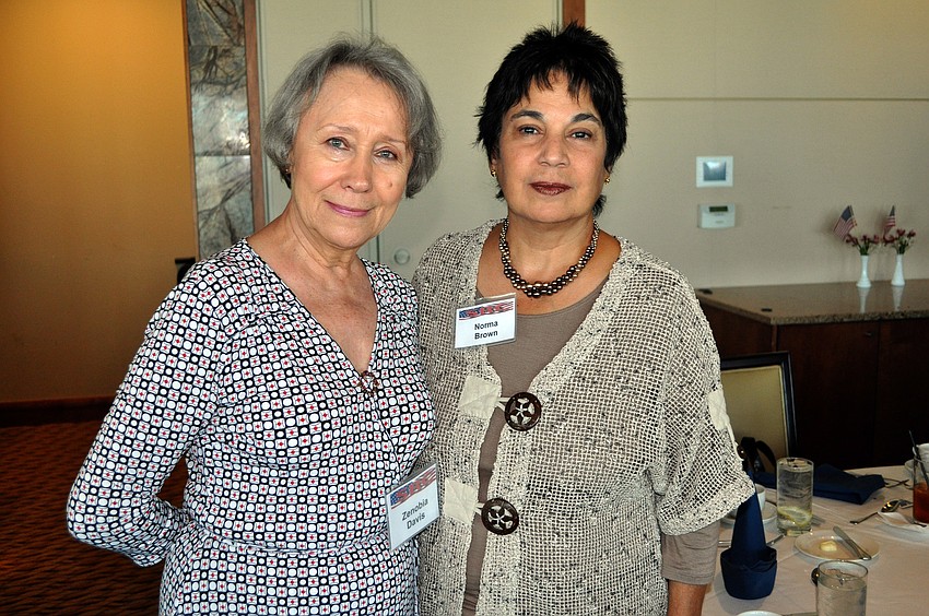 Zenobia Davis and Norma Brown