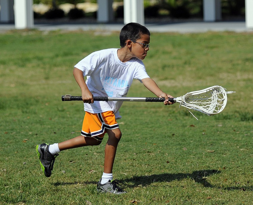 Six-year-old Nolan Boucherâ€™s enjoyed playing all of the sports, including lacrosse and bombardment, a form of dodgeball.