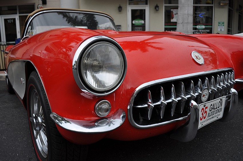 This 1957 Corvette is owned by Bill Herron.