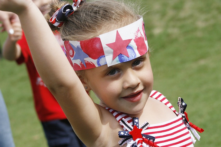 Emma Szabo had a blast in this year's parade.