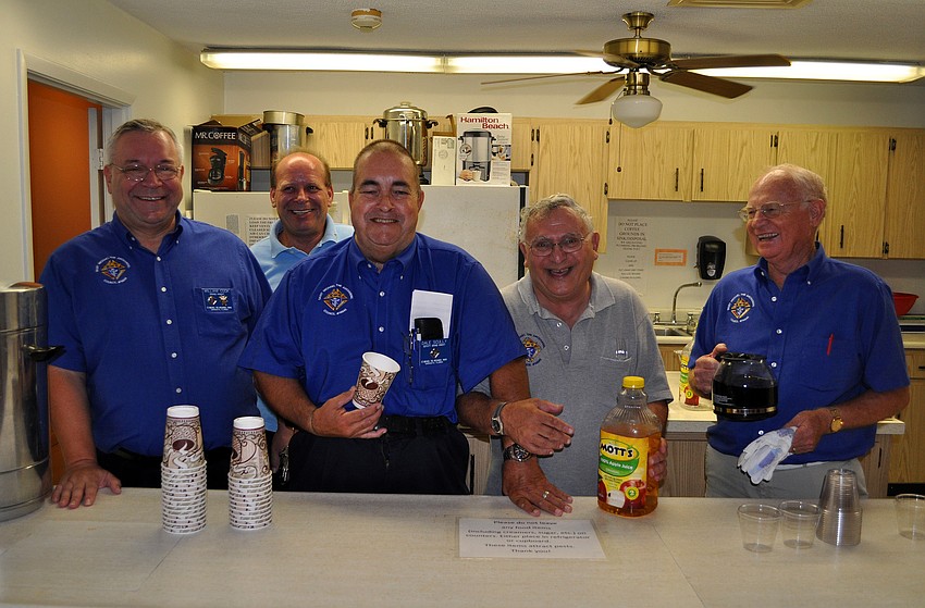 William Cook, Michael Foley, Dale Scully, Bob Orlando and Joe Schmitt.