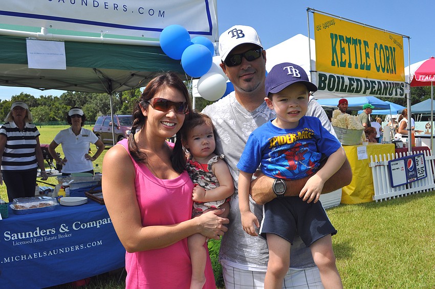 Braden River High baseball coach Ryan Hilton enjoyed spending the day with his Marcy and their two children: Brodie, 3, and Avery, who turns 1 year old July 27.