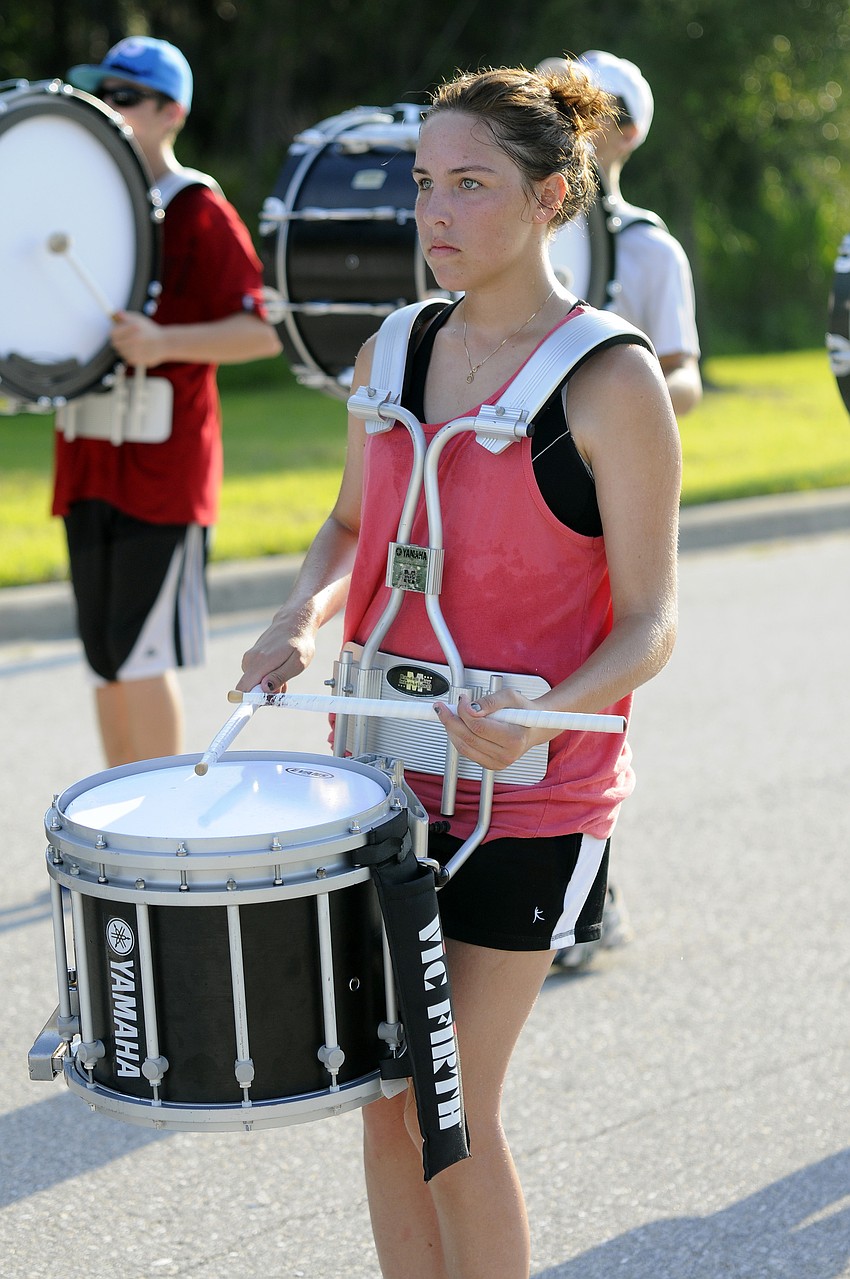 Junior Darcy Kelly made sure to hit every note.