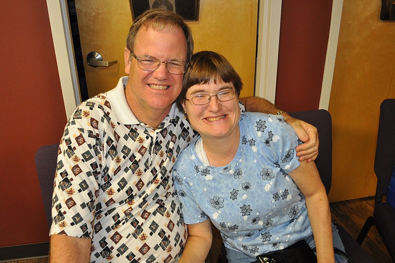 Barry Gradert and Amy Cross are clients of Community Haven for Adults and Children with Disabilities.