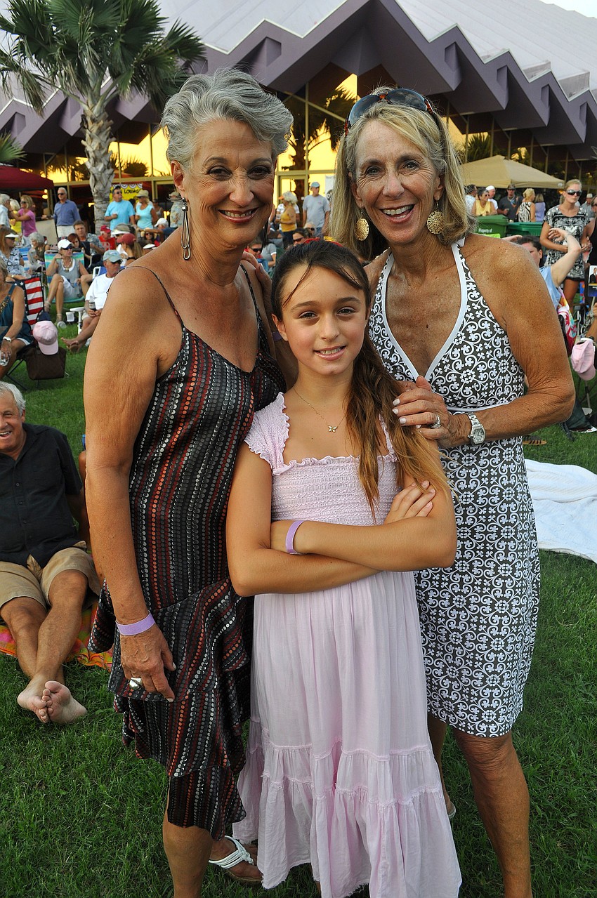 Sandy Frank, Chloe Delisle and Sandy Goldman