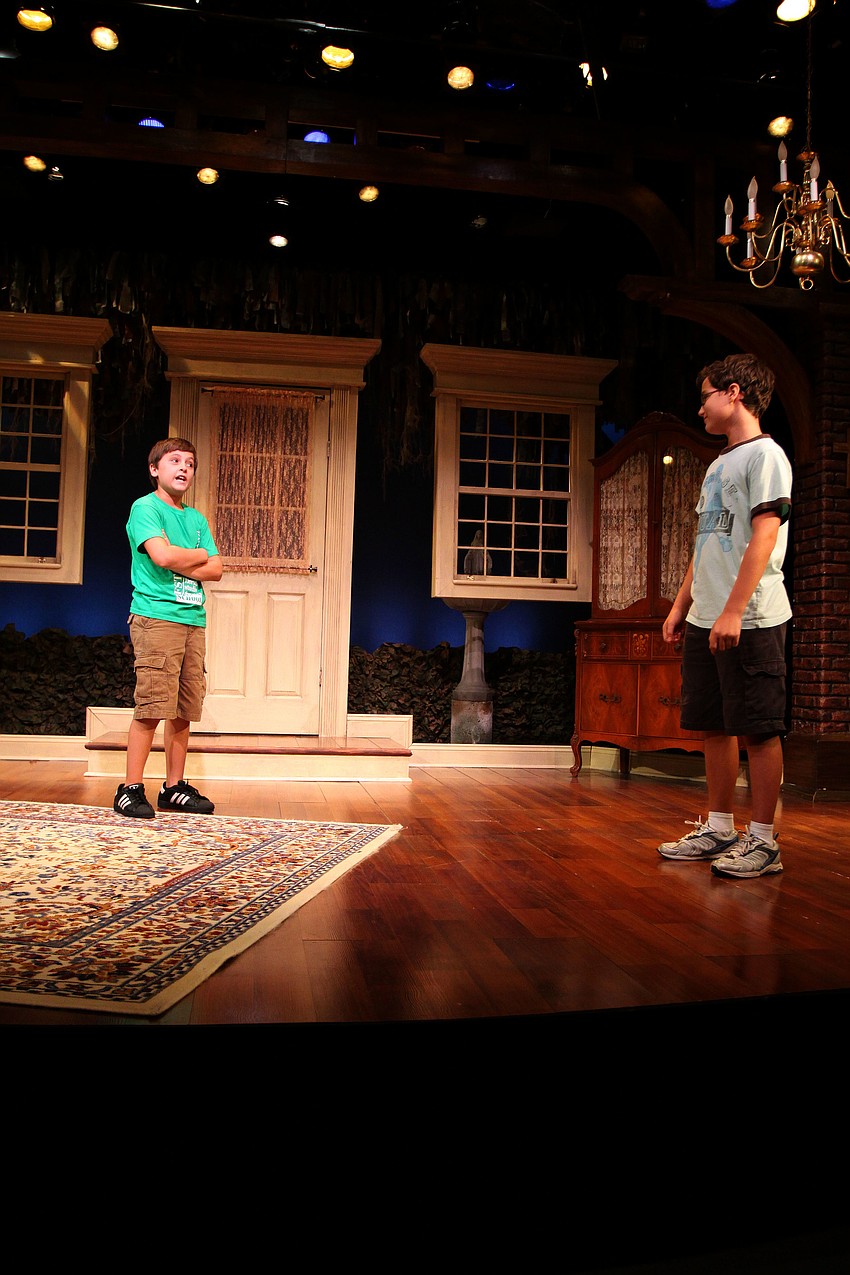 Titan Kulisich and Andrew Stevens perform â€œGoing to the Moviesâ€.