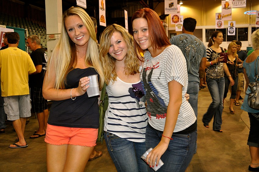 Lucy Baugh, Kaci Martin and Sharon Knatz