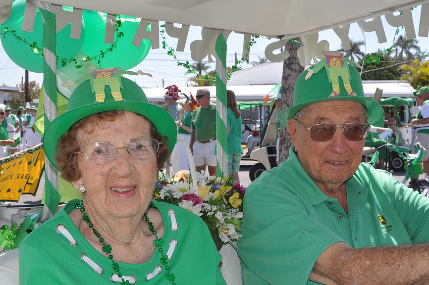 Grand Marshals Edith and Carroll Newton