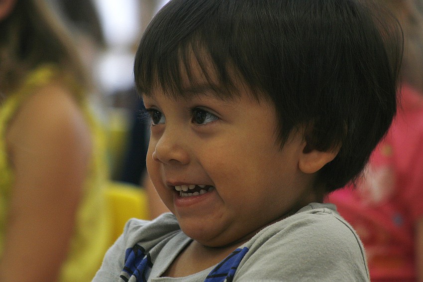 Kyle Page was excited to see all four animals.