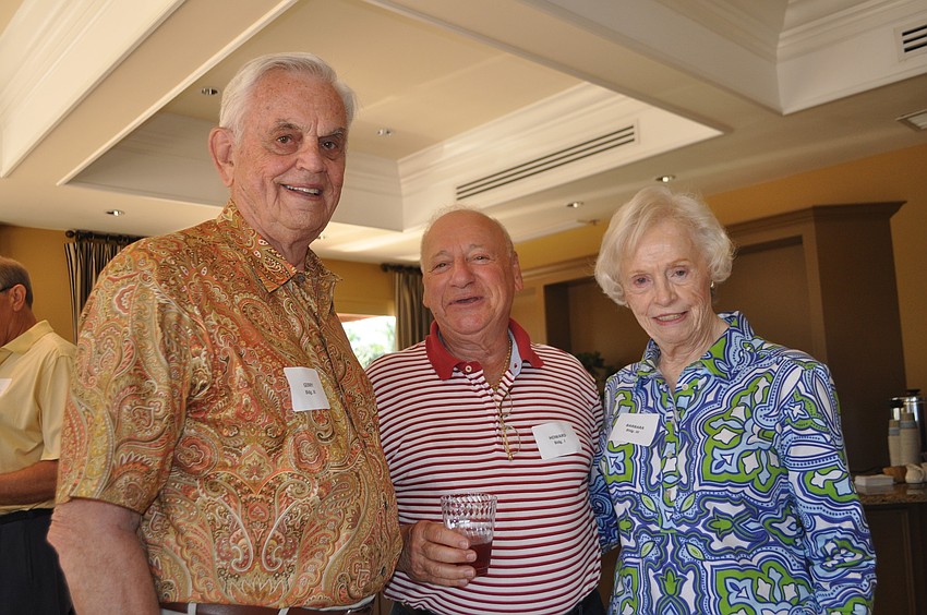 Gerry Schaberg, Howard Tykot and Barbara Schaberg