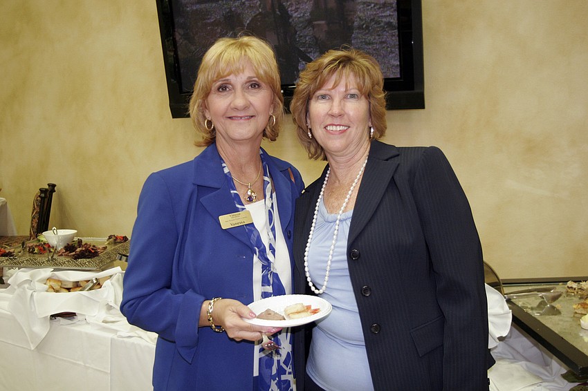 Vanessa Baugh and Kathy Collums enjoyed a girls night out.