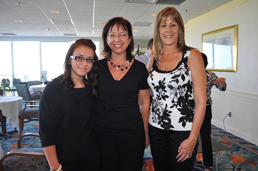Emma Hand, Sara Hand and Joann Zumba