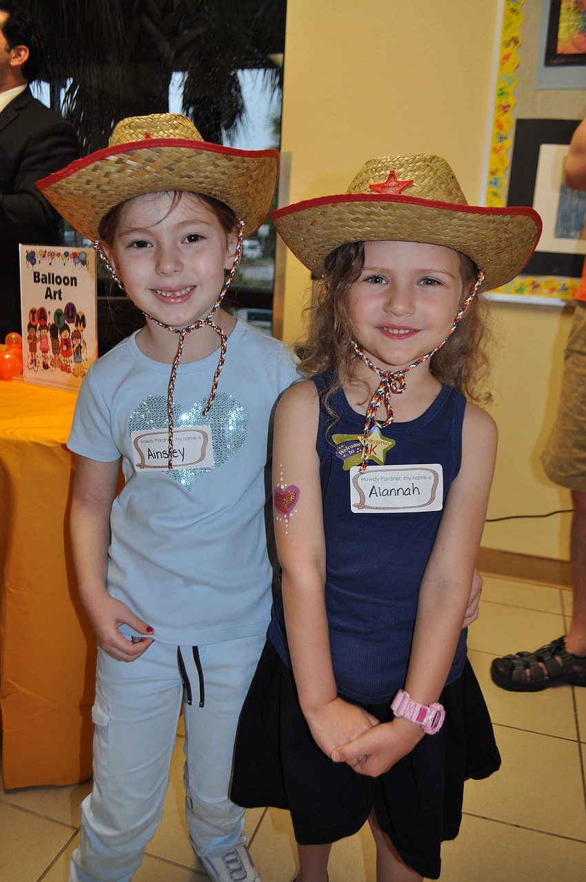 Ainsley McMurtrie and Alannah Gregoire