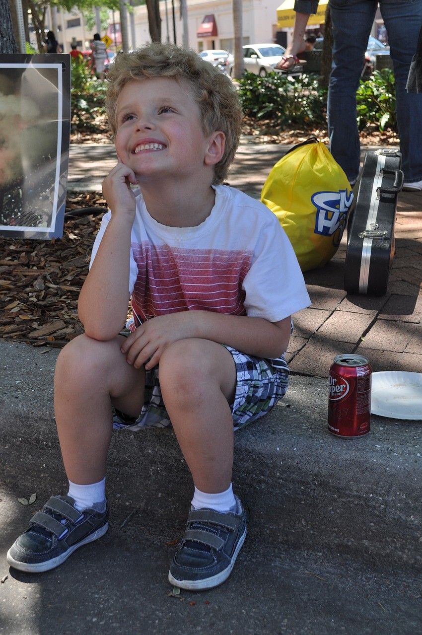 Six-year-old Carter Gish