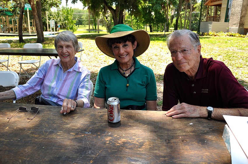 Emilie Kimbrough, Dorothy Stuart and Jack Floyd