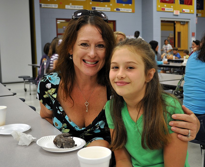 Shannon McCallister tries to attend all of her 10-year-old daughter Bree's school functions.