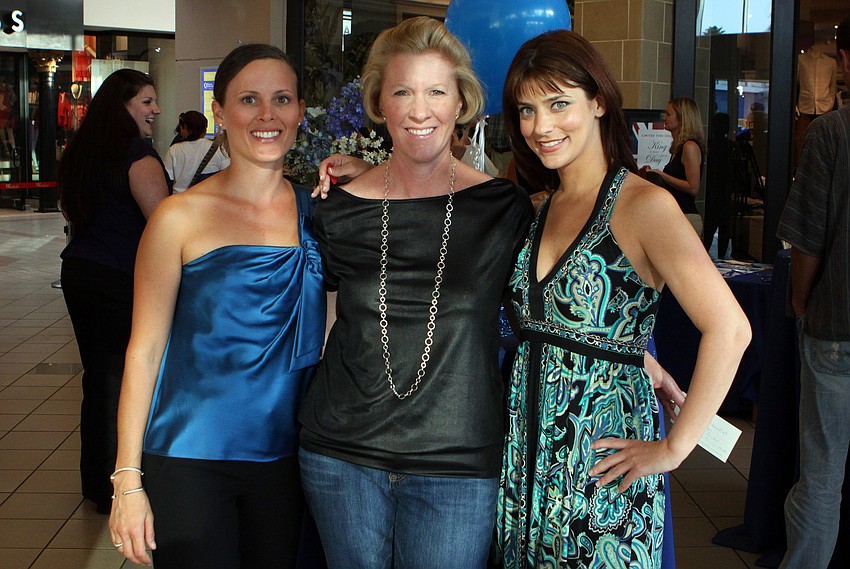 Junior league members Shana Zamikoff, Angie Stringer and Robyn LaPorta