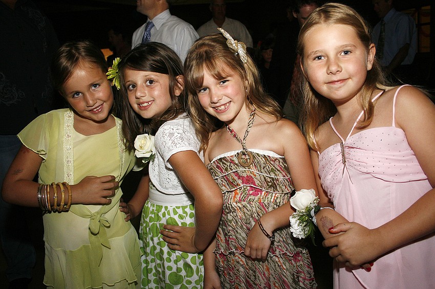 Julia Castrovanni, Abby Burch, GraceAnne Franz and Serena Bakels loved the dance.