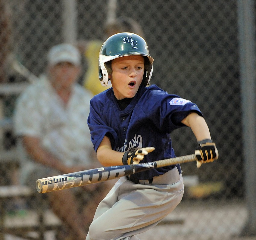 Second baseman Garrett Kelly tries to avoid getting hit by a pitch.
