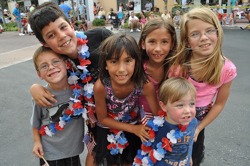 Pictured clockwise from bottom left are Carson Beach, Gabe Hahn, Lindsay Gonzales, Avery Beach, Dallis Gaston and Logan Gonzales.