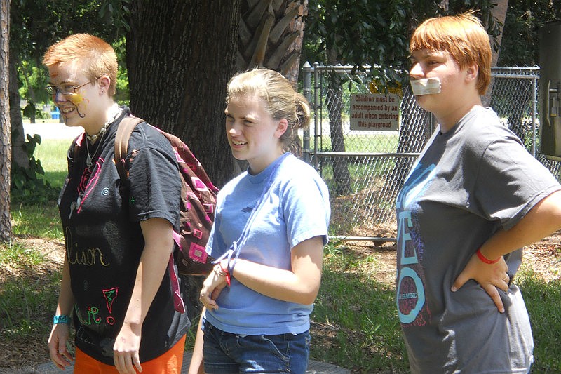 During games, members of a tribe with handicaps watch their teammates.