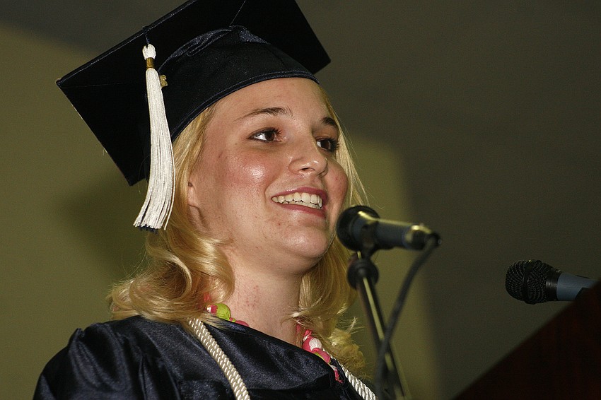 Campbell Meister was one of two senior speakers.