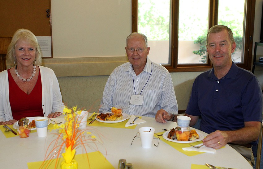 Joyce, John and Tim Redgrave