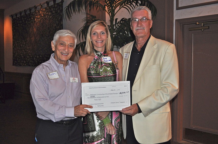 Rich Bergman of the Cancer Support Community, Amy Paulishak and Rick Lye