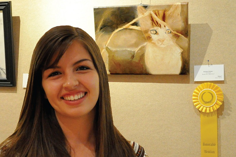 Karissa Fischer won best in show at this year's Heart and Soul Competition.
