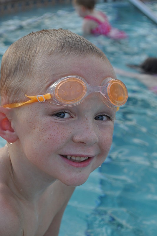 Joe Smillie, 5, loved swimming.