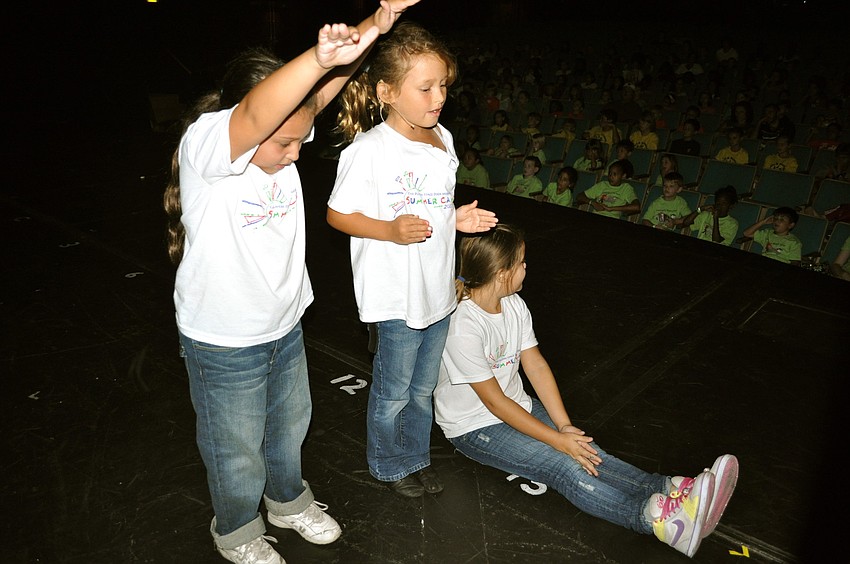 Katie Cairo, Claudia Young and Hannah Verela