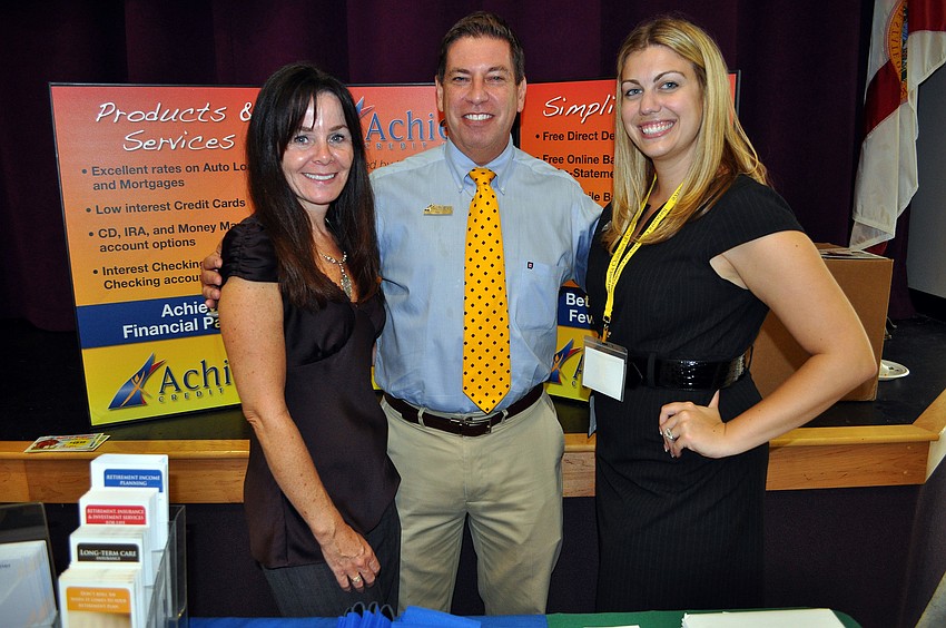 Laura Dethloff, Ted Comes and Adrienne Eaton