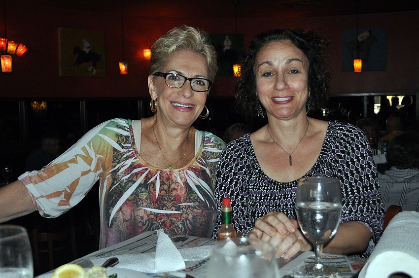Iris Starr and Andrea Silvergleit had a wonderful time at this yearâ€™s shrimp boil.