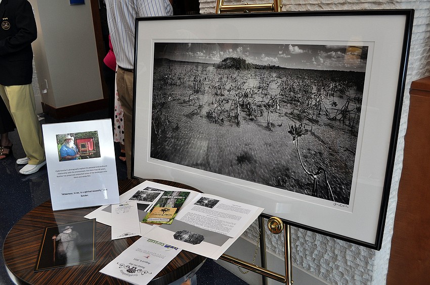 One of the more popular silent auction items was a Clyde Butcher package.