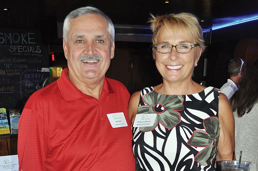 Bill Abel and Rebecca Ronan